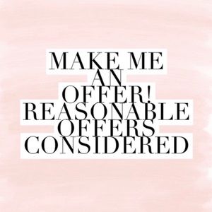 Reasonable offers considered!